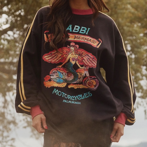 NWT SABBI THE DIEGO JUMPER - FLYING MERMAID JUMPER BLACK - Picture 2 of 6